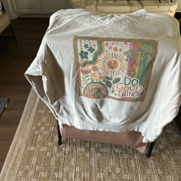 Natural Life Hoodie “Do good things” - Picture 5 of 10